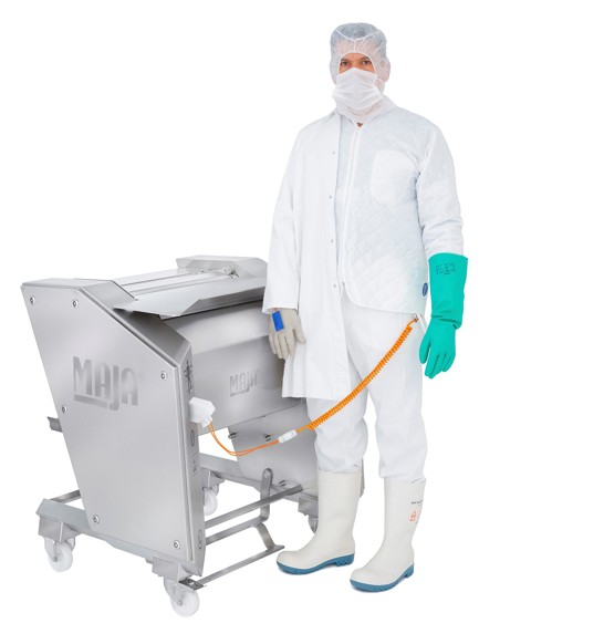 MAJA-OPS operator protection system for open top skinning