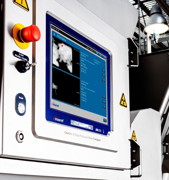 Los sistemas de inspección por rayos X garantizan una carne sin huesos que aumenta la seguridad de los alimentos