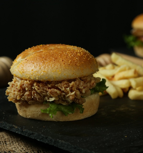 Zinger chicken fillet burger