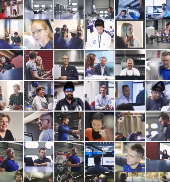 Marel People Collage