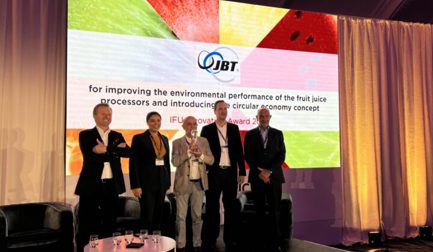 JBT Corporation earns IFU Innovation Award